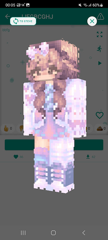 HD Skins for Minecraft 128×128 screenshot